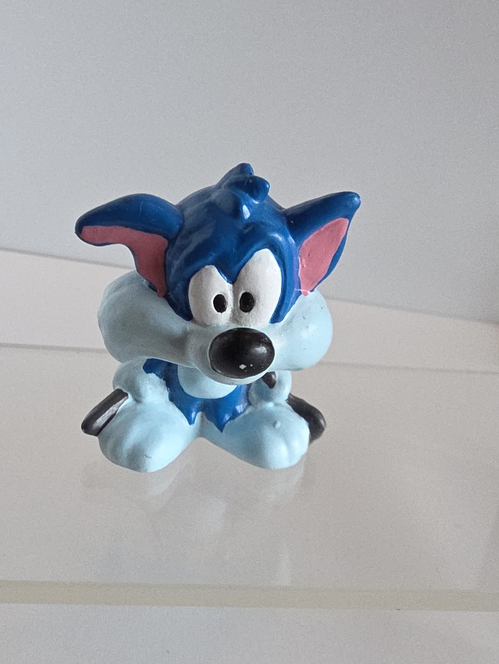 Vintage 1991 Applause Tiny Toon Adventures Furrball PVC Figure -2"